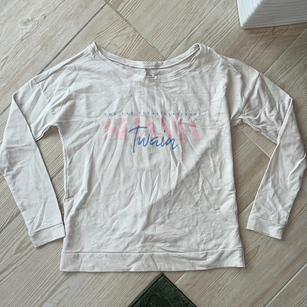 Shania Twain Vegas residency long sleeve T-shirt size small